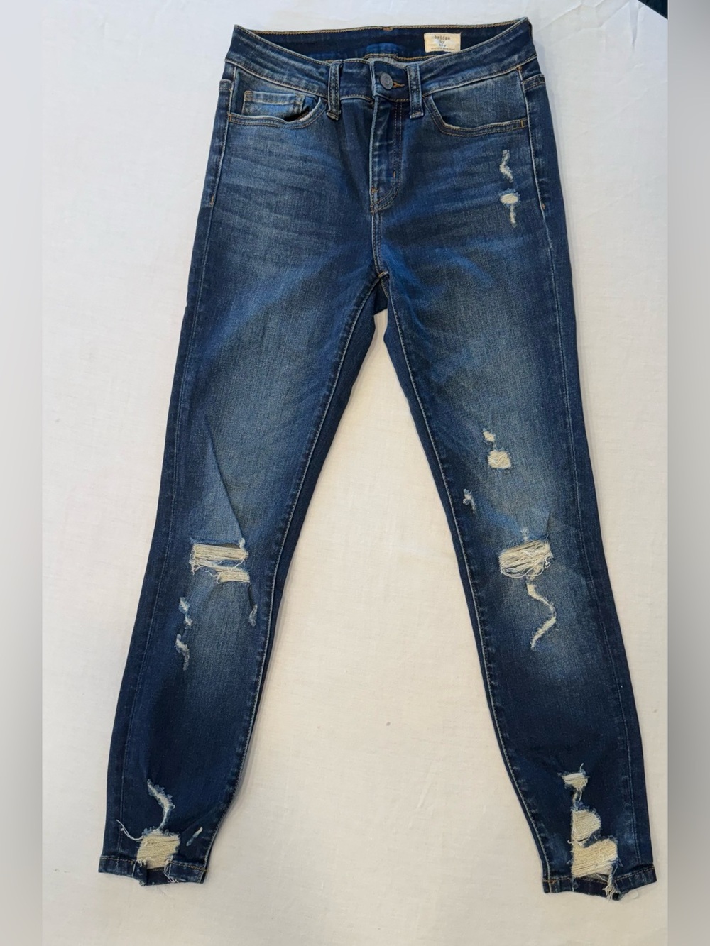 Bridge by GLY Distressed Skinny Jeans Size 25